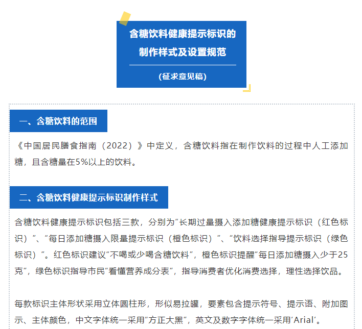 还能不能愉快地喝饮料了？上海或“挂牌”警示含糖饮料，有茶饮企业称影响不大